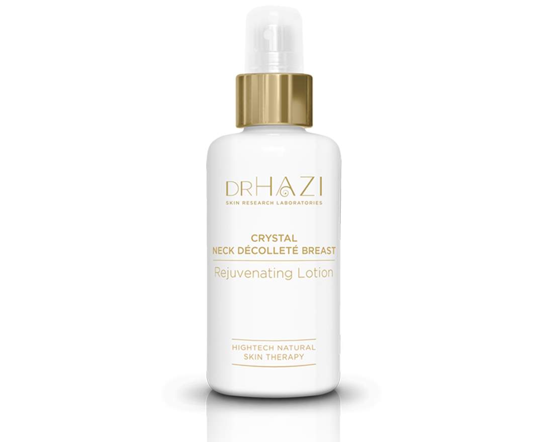 DRHAZI HIGH-TECH NATURAL SKIN THERAPIE GOLD CRYSTAL NECK DECOLLETÈ ELIXIER