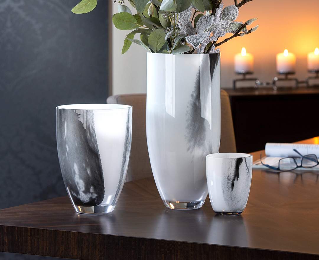 Fink Living VARENNA Vase / Farbglas / mundgeblasen