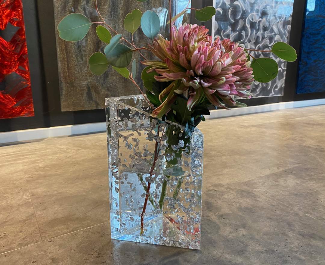 DESIGN-VASE TRIANGOLO | FIOCCHI Silber