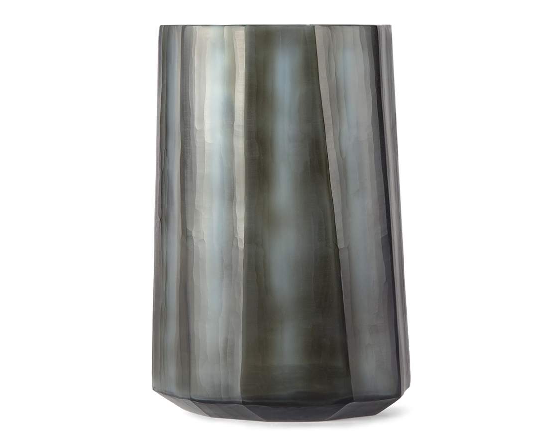 Okka Vasen indigo/smokegrey - Vase XL