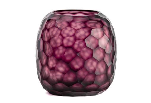 Somba Vasen und Teelichthalter amethyst - Vase M