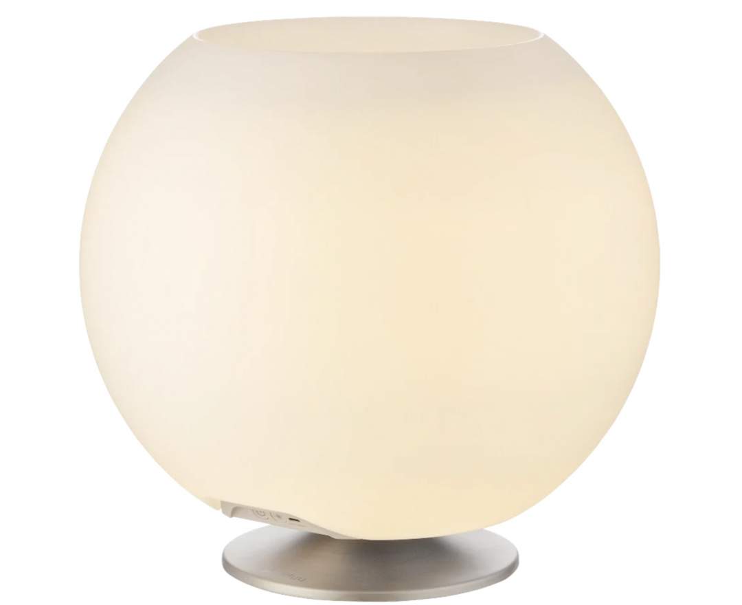 Sphere Musikbox / Leuchte gold - silber