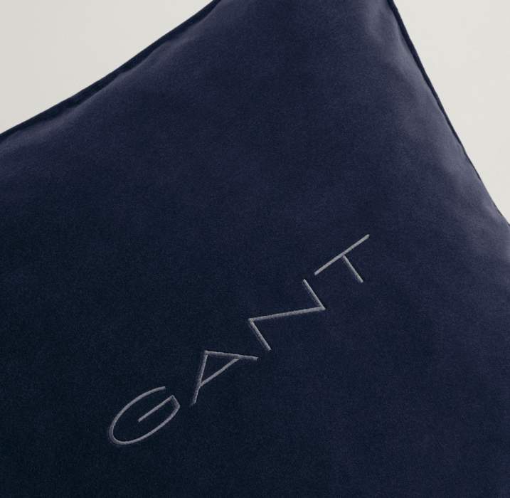 GANT HOME - Kissenbezug Gant Velvet - marine blue
