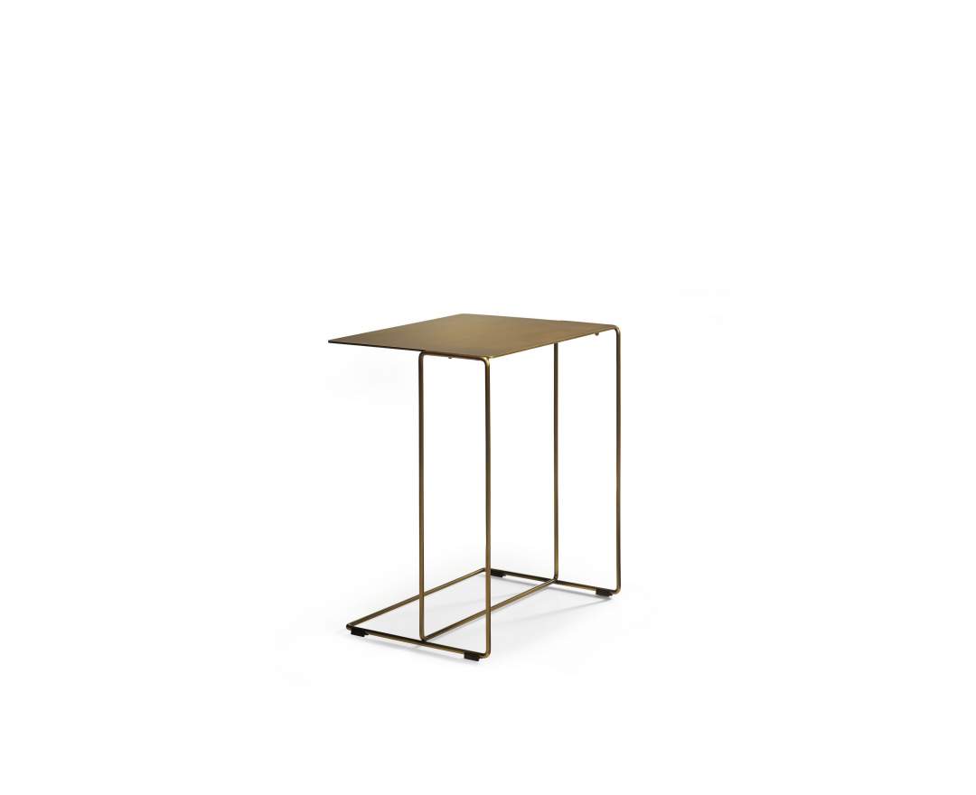 Oki Table Beistelltisch T2 - messing veredelt