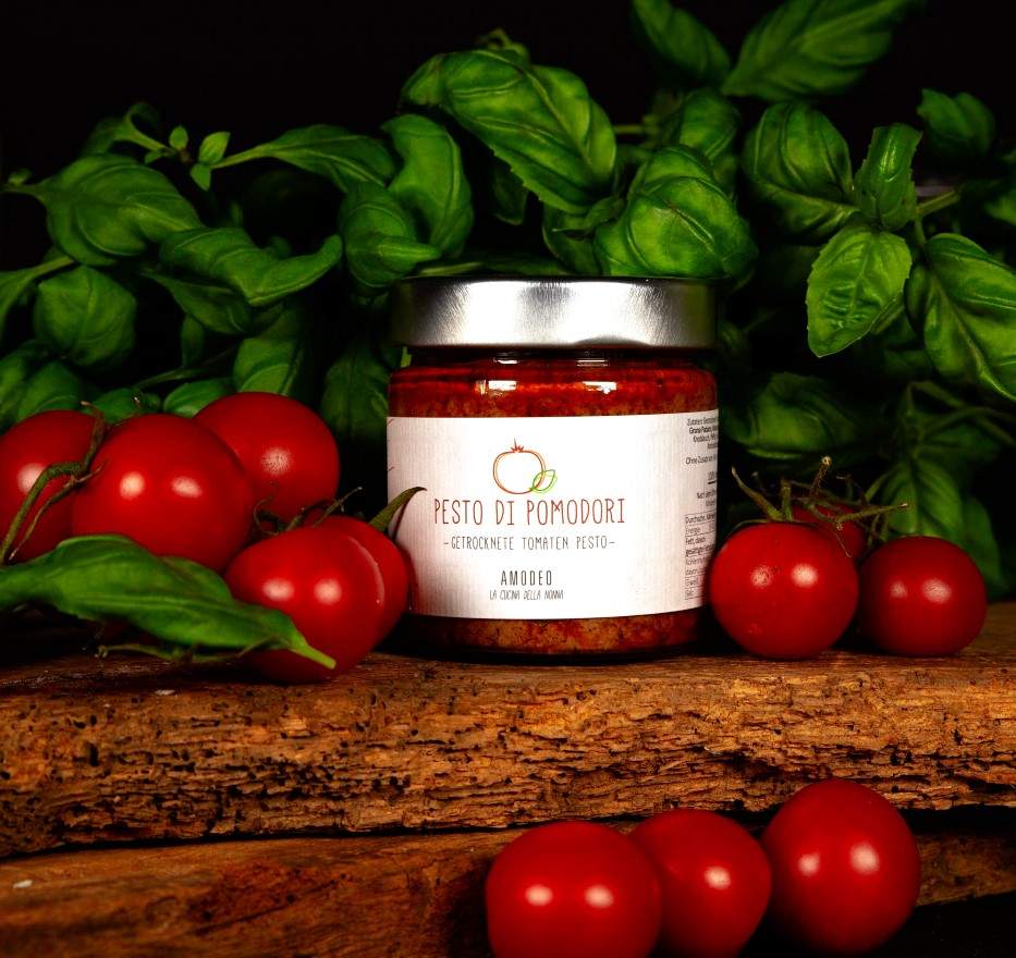 Amodeo Food GmbH - PESTO DI POMODORI 180g