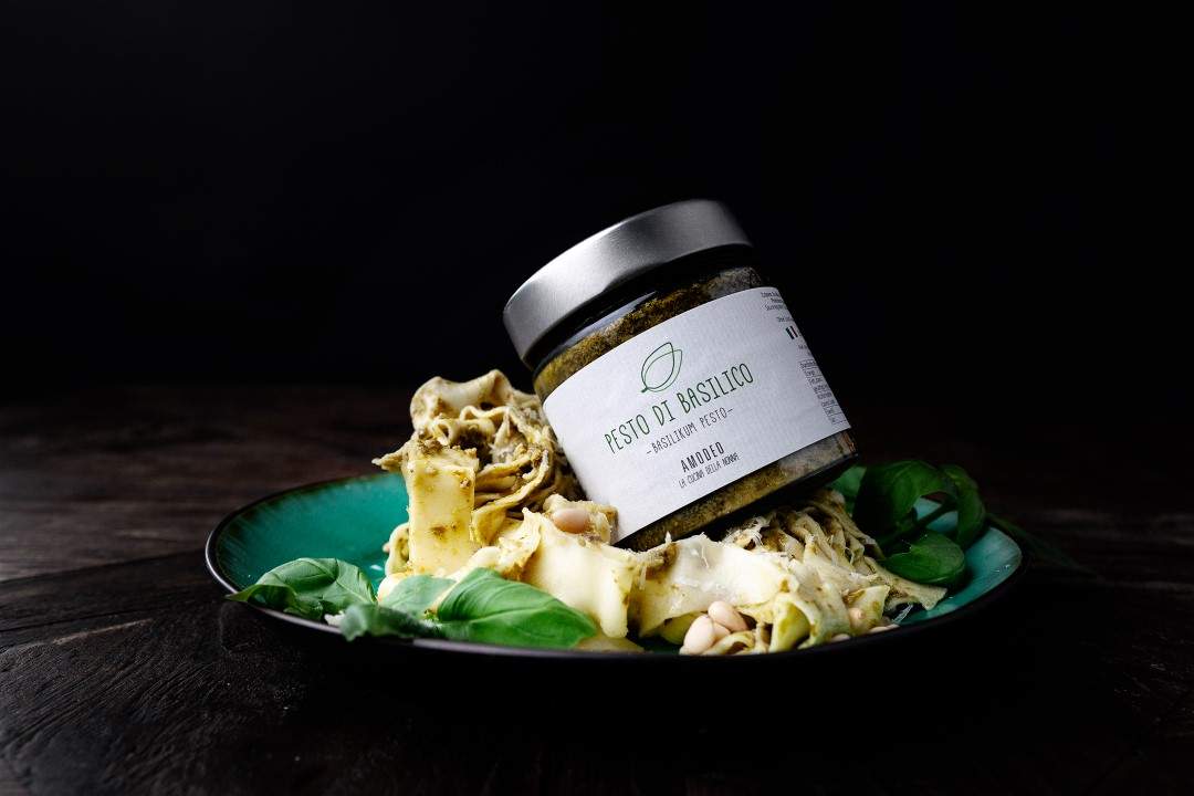 Amodeo Food GmbH - PESTO DI BASILICO 180g