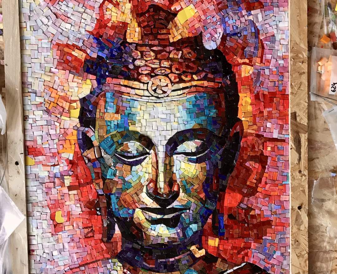 Mosaik - Buddha