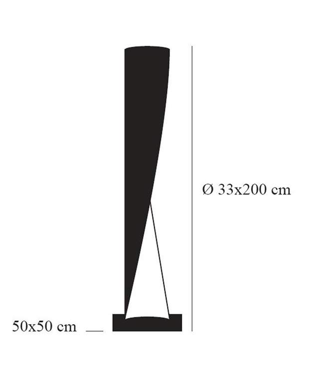 Catellani & Smith - Catellani & Smith Stchu-Moon 09 H200cm Stehleuchte Kupfer