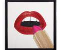 Jonathan Adler - Wandbild Lipstick Beaded Wall Art | 61x61 cm Thumbnail