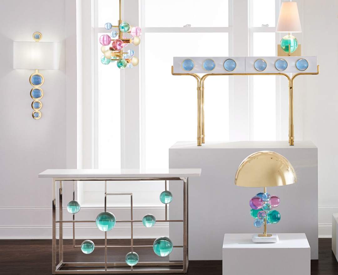 Jonathan Adler - Deckenleuchte Chandelier Globo | Bunt