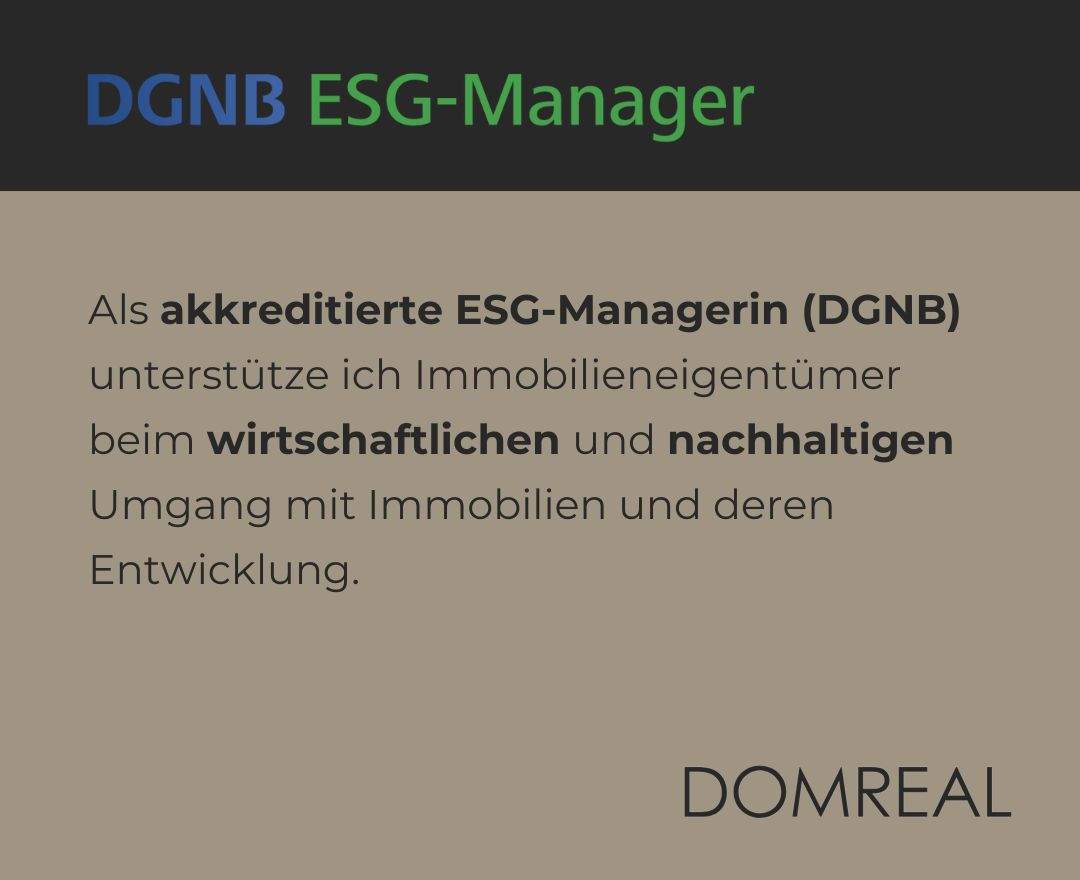 DOMREAL - ESG-konformes Immobilienmanagement