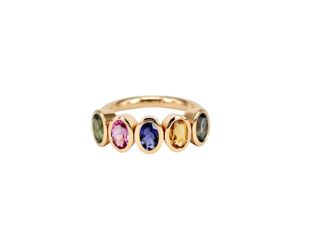 Goldschmiede Stephanie Berger - Colour-Up-Ring