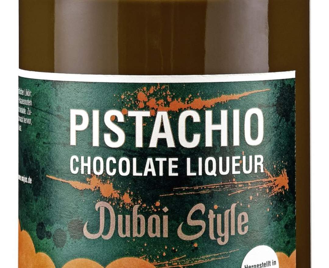 Wajos Dubai Schokoladenlikör - Pistachio Chocolate Liqueur Dubai Style