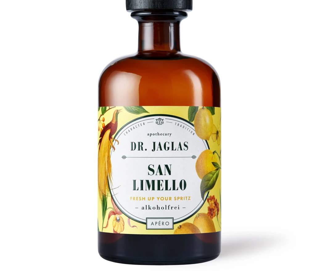 Dr. Jaglas San Limello, alkoholfreier Limoncello 500 ml